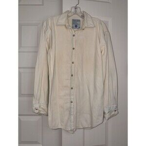 Vtg Andrews Blues Denim Chambray Button Up  Shirt Womens Medium Western 90s